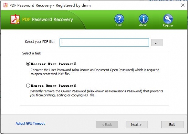 Top Password PDF Password Recovery 破解版【PDF密码破解软件】